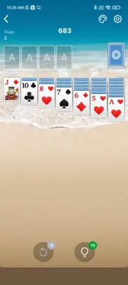 Solitaire Klondike android App screenshot 1